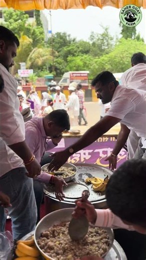 विठ्ठल नाम ओठी, माऊली हृदयी वसे,वारीच्या या पवित्र वाटेवर, भक्तिभाव फुलून दिसे. #viral #trending
