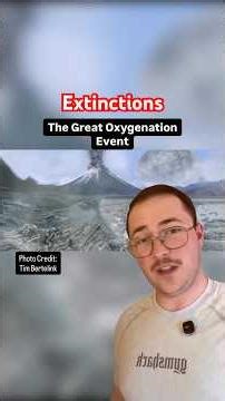 Extinctions: The Great Oxygenation Event #dinosaur #paleontology #prehistoric #fossil #extinction