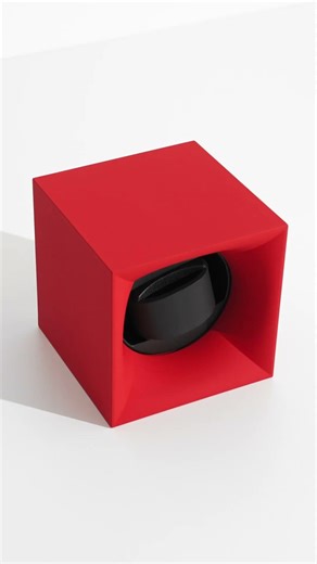 SwissKubik Startbox - The Iconic Red Watch Winder