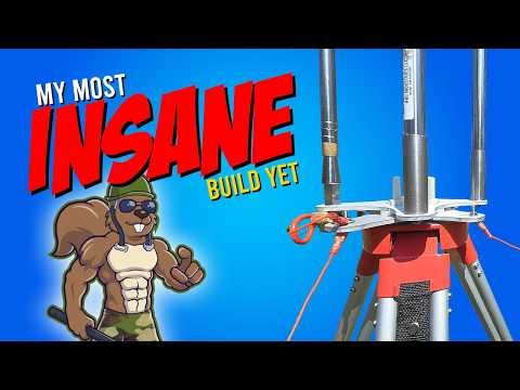 I Built the Most UNHINGED Portable Antenna (And It Actually Works)