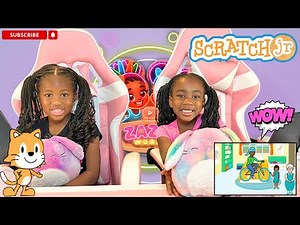 Building & Playing with Block Coding in Scratch Jr!