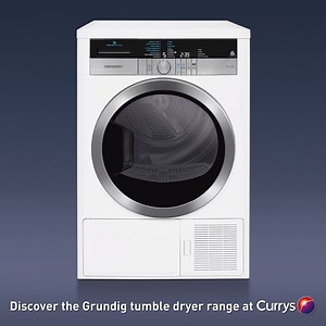 How much time do you spend ironing? An automatic Anti-Crease function means there will be fewer creases in your clothes once they've dried. Discover our range of tumble dryers, exclusively at Currys PC World. | GRUNDIG