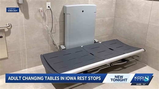 Adult changing tables make travel doable for families with disabilities