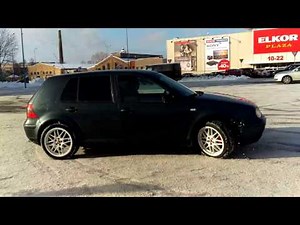 🌎 VW Golf 4 TDI 4motion 4x4 Snow Ice