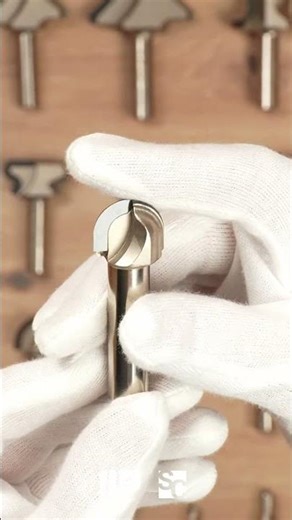 Diamond round nose router bit D20 h15 d12 L63 R10 Z2