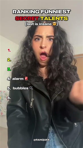 Ranking Funniest Secret Talents (last is insane 🤯) #shorts #funny #tiktok #talent