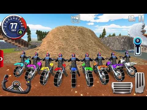 Motocross Dirt Bikes Impossbile Off-Road #1 - Racing online game Offroad Outlaws Android gameplay
