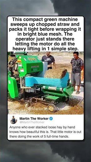 BLUE COLLAR VACUUM EATS STRAW