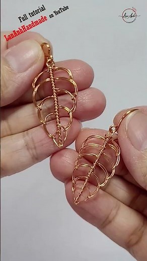 The leaf - Free tutorial video link above the title #shortsvideo #wireworks