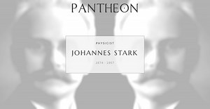 Johannes Stark Biography | Pantheon