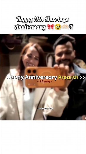 Happy marriage anniversary prerna & Harsh 🎀🧿!! #shorts #shortsfeed ‪@Prernamalhan‬
