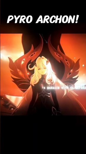 PYRO ARCHON ! #genshinimpact #genshin #shortvideo #genshinimpactedit #hoyovers