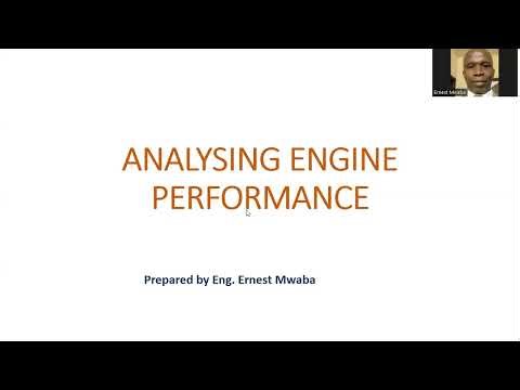 ANALYZING ENGINE PERFORMANCE
