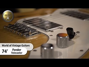 1974 Fender Telecaster Thinline - "The World of Vintage Guitars"