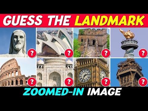 Guess the Famous Landmark from a Close-Up 🔍⛩️ ✅