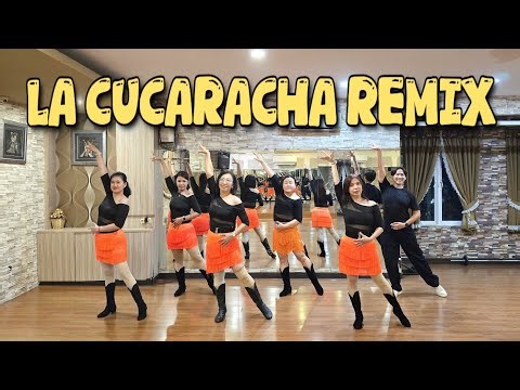 NEW DANCE (AADC) | La Cucaracha Remix | LINE DANCE | Beginner | Heru Tian