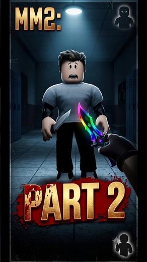 Never Trust a Quiet Sheriff in MM2... 🤫 #Roblox #mudermystery2 #mm2