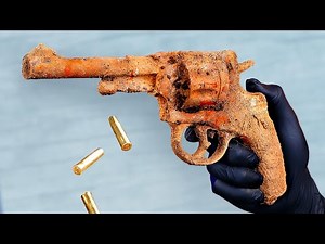 Old Rusty Revolver Restoration | Nagant