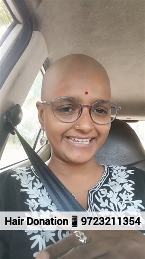 Jignasha Kapdee on Instagram: "🧑🏻‍🦲Girl Headshave Challenge #bald #challenge #explorepage"