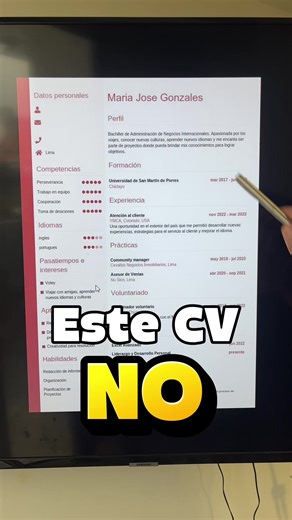 Cómo crear un CV que garantice entrevistas laborales