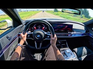 2025 BMW 740i M Sport - POV Driving Impressions
