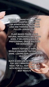 Struggling with thinning hair? 🌿 Zenagen REVOLVE Shampoo for Women is the plant-based solution for fuller, healthier hair. Quick and easy to use, just 5 minutes, 3 times a week for boosted texture, shine, and volume. Pair with REVOLVE Conditioner for the best results! #ZenagenHair #FullerHair #HealthyHairJourney #Zenagen #vegan #glutenfree #allhairtypes | Beautyspot