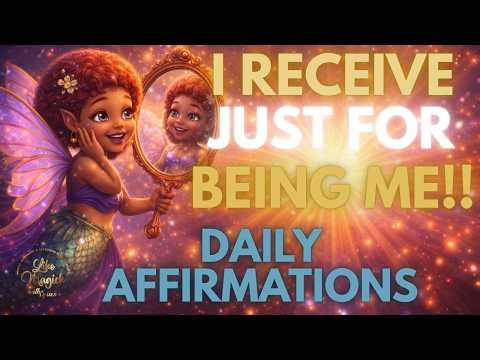 I Receive Just By Being Me ✨ Affirmations for Effortless Abundance & Self-Worth