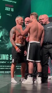 40 years of age between them and they are fighting eachother this evening live | Tyrone