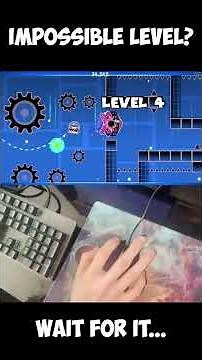 Geometry Dash: 10 Levels of Difficulty 😳 #shorts