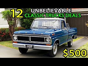 Classic Truck Steals! 12 The Best Craigslist Deals Right Now!