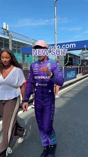 New suit, who this? #miamigp #formula1 #f1miami @Mercedes-AMG F1 | mercedes suit miami