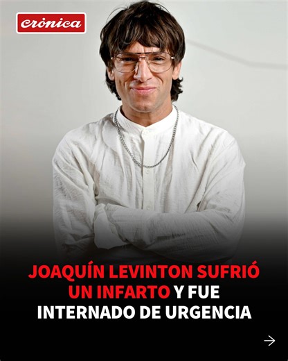 🔴 PREOCUPACIÓN POR LA SALUD DE JOAQUÍN LEVINTON 🎤El cantante de Turf, Joaquín Levinton, debió ser trasladado de urgencia al Hospital Fernández luego de sufrir un fuerte dolor precordial y un cuadro de hipotensión mientras brindaba un show en un bar de Palermo. El SAME llegó rápidamente al lugar y confirmó que el músico presentó una descompensación cardíaca, siendo asistido en plena vía pública. 📞En comunicación exclusiva, Alberto Crescenti, titular del SAME, detalló que Levinton fue estabiliz