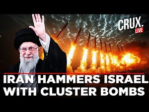 LIVE | Watch: Iran Unleashes MOST DESTRUCTIVE Cluster Bomb Missile, Israelis Run For Cover