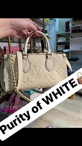 Pure white👜 | Hazel Timonera