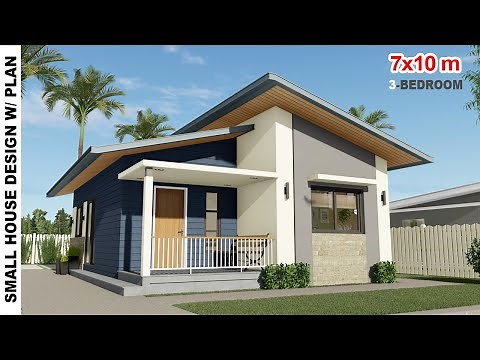 Ep-07 | 3 BEDROOM SMALL HOUSE DESIGN (7X10m) - House Design Under 1 Million Philippines | NEKO ART