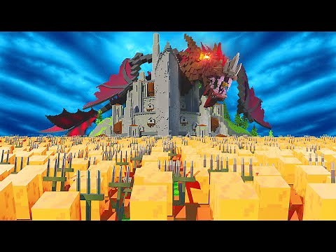 10,000 Villagers VS Unbreakable Castle