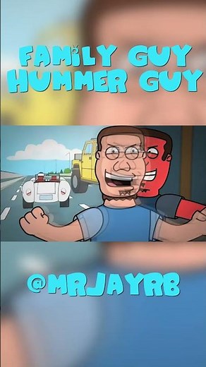 Family Guy Hummer Driver rap 😂 #familyguy #shorts #hummer #hummerguy #sneakersotoole #rapbattle