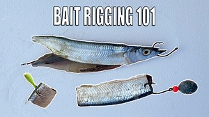 How to RIG A BAIT for bottom fishing - Ballyhoo 3 WAYS Bait rigging 101! If you're need of some quality yet simple ways of rigging bait look no further! These 3 ways to rig ballyhoo will give you some staple methods to add to your tackle box. Drifting on the bottom for snappers, groupers and porgies or trying to catch a mangroves in the chum slick these options will help you catch more fish. Check out some of our other INSTRUCTIONAL videos BELOW: HOW TO FISH A BRIDGE: https://www.youtube.com/wat