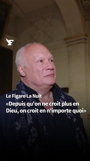 Le Figaro on Instagram: "A l’occasion de son passage dans «Le Figaro La Nuit», Éric-Emmanuel Schmitt évoque le lien entre science et religion. Il prend l’exemple de Galilée dont la physique découle d’un raisonnement théologique."