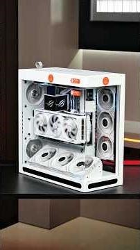 ASUS ROG ASTRAL RTX 5090 & RYZEN 7 9850X3D🤴 FASTEST WHITE GAMING PC BUILD🌍 #pcbuild #gamingpc #asmr