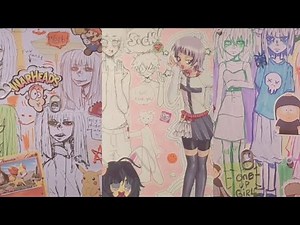 alt/animecore tiktok drawings pt.12