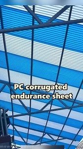 Transparent as glass, but not glass, this is the new PC corrugated tile #polycarbonatesheet #pcboards #awning #unbreakableglass #sunroomdesign #pavilion #carportroof #warehouseroof #greenhouse #gardendesign #constructiontips | Tottme Window Door