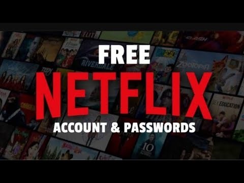 Free Netflix Account with Password [100% Working ]