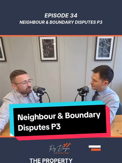 EP34: Neighbour & Boundary Disputes P3 Listen to the full episode of The Property Journey Podcast now! #property #thepropertyjourneypod #northernireland #propertypodcast #propertyexpert