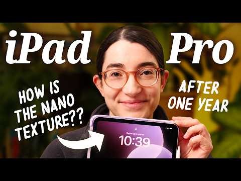 M4 iPad Pro Nano Texture glass : 1 Year Later ✿ Artist Review