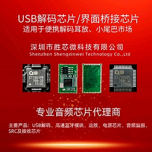 【USB解码/界面芯片篇】USB解码芯片/界面芯片/TYPE-C小尾巴主控芯片CT7601，最高可支持32BIT/768KHZ/DSD512，低功耗