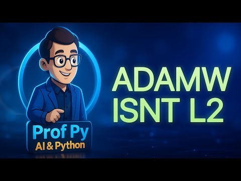 AdamW vs L2 in PyTorch: Fix Weight Decay in Python