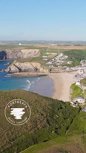 Fly above Portreath and gain a new beach perspective. From the air, Lady Basset’s ancient baths emerge from the cliffs, tidal pools sparkle in the sun and the historic harbour tells stories of the past. Watch as @aerialcornwall captures the magic of Portreath from the sky. #YourBeachFound #BeachTakeover #Portreath | Beach Retreats