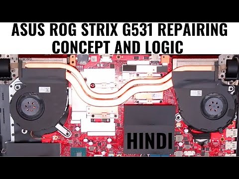 ASUS ROG Strix G531GT Laptop Motherboard Repair Concept | Chiplevel Laptop Repair Training Course