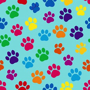 Colorful Paw Print SVG Bundle, Bright Pet-themed Digital Papers, Dog & Cat Paw Backgrounds for Animal Crafts, Kids Projects and Journals - Etsy
